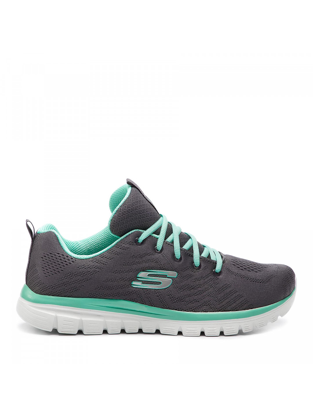 Sneakersy Skechers Get Connected 12615 CCGR Šedá